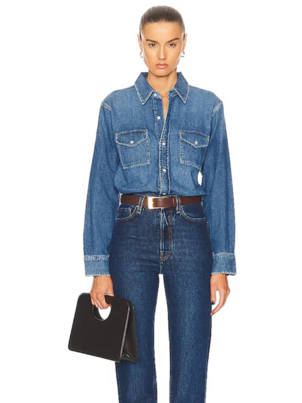 Citizen of Humanity SERA DENIM BODYSUIT
Citizens of Humanity Color: Strudel